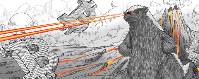 Bitcoin Badger Banner